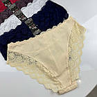 Жіночі бавовняні трусики Biweier № 3025, фото 4