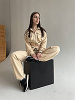 Спортивний костюм жіночий трьохнитка петля молочний XL(р) Арт.1005 milk (XL) Туреччина