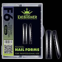 Верхні форми Designer F6 Square Super Long, 120 шт (квадрат прямий, довгі екстра)