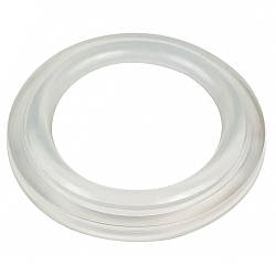 Прокладка для сифона фігурна увігнута 70 х 40 мм силікон упаковка 10 штук