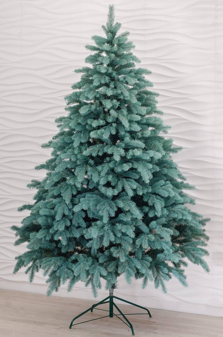 Штучна ялинка Елітна(лита) Блакитна 1.8м