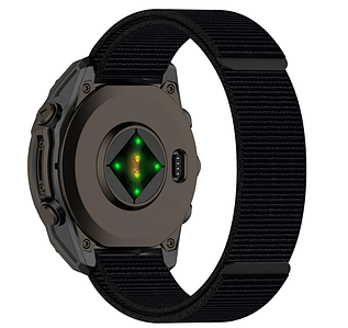 Ремінець CDK для Garmin Instinct | 22mm Nylon Sport Loop (018558) (black)