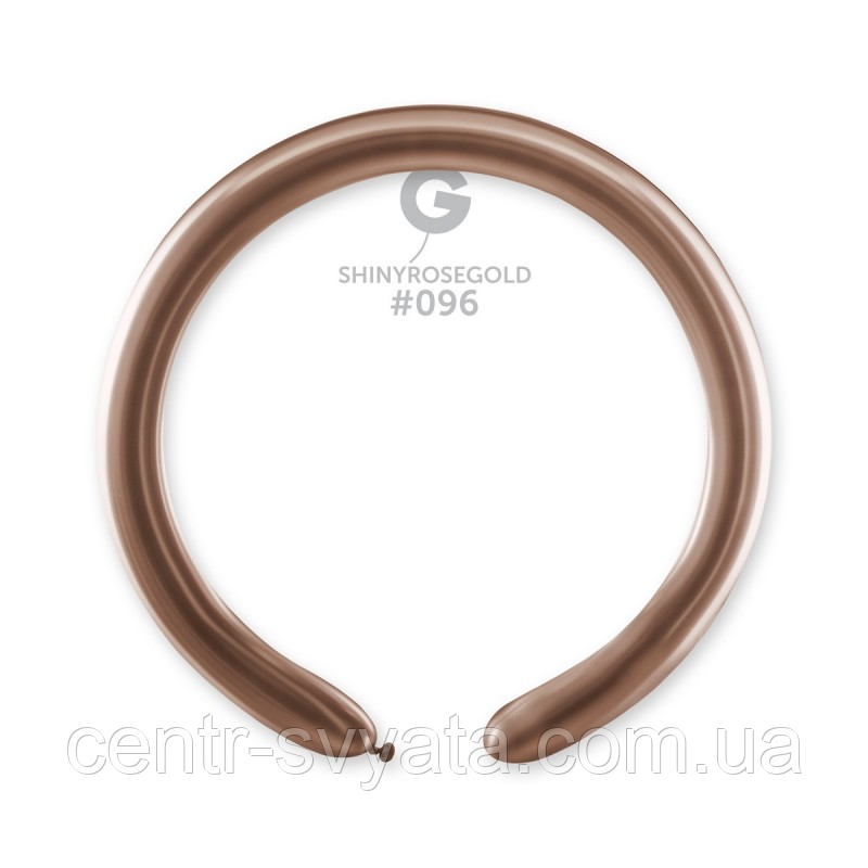 КДМ Gemar 260 | #096 Shiny Rosegold | Хром рожеве золото