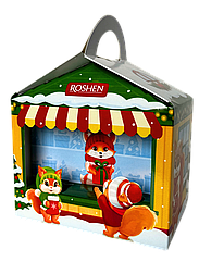 Подарунковий набір цукерок Roshen «Різдвяний ярмарок» 561 грами