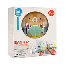 Развивающая мягкая книжка коллекции "Садик в городе" - Бизибук Зайчонка, фото 3