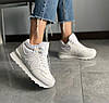 New Balance 574 high White Winter Fur жіночі зимові кросівки білі Нью Баланс 574 високі шкіра хутро, фото 9