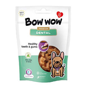 Ласощі для собак Dental "Bow WOW" Mira Mar Снеки здорові зуби та ясна , 60 г