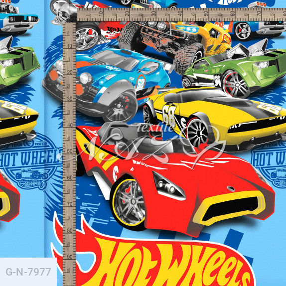 Наволочка бязь 70х70 см., принт: Хот Вілс