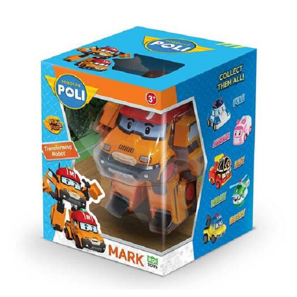Robocar POLI Трансформер-машинка Робокар Марк (10 см), фото 1