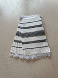 Набір домотканих серветок на стіл 6шт, фото 4