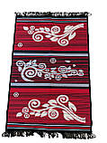 Доріжка коврик акрилова ткана двостороння з орнаментом 120*80 см, фото 3