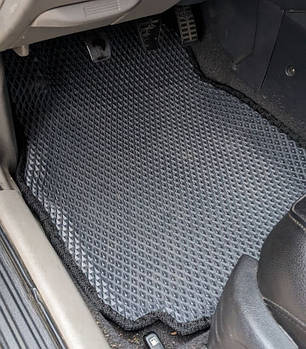 3D килимок EvaForma передній лівий на Nissan Almera Classic '06-13, 3D килимки EVA, фото 3