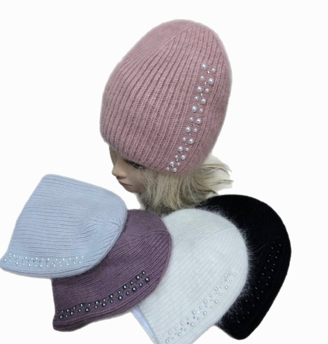 Оптом Шапка АНГОРА жіноча , на повному флісі 
shapki-odezda.com.ua