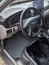 3D килимки EvaForma передні на Nissan Almera (N16) '00-06, 3D килимки EVA, фото 3