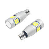 Led лампа W16W T15 12v із лінзою для заднього ходу з обманкою (CANBUS), фото 3