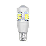 Led лампа W16W T15 12v із лінзою для заднього ходу з обманкою (CANBUS), фото 4