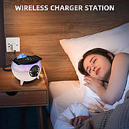 Кольорова настільна Bluetooth-колонка G69 Pro LED Lyrics Лампа-нічник з колонкою та RGB підсвічуванням, фото 5