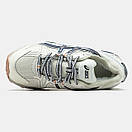 Кросівки чоловічі білі зимові Asics Gel Kahana-8 Waterproof Beige Blue Winter Fur (19162), фото 6