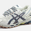 Кросівки чоловічі білі зимові Asics Gel Kahana-8 Waterproof Beige Blue Winter Fur (19162), фото 10
