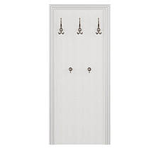 Вішак настінний 70 з ДСП/МДФ ВАЙТ Ясен сніжний/Сосна срібна Gerbor