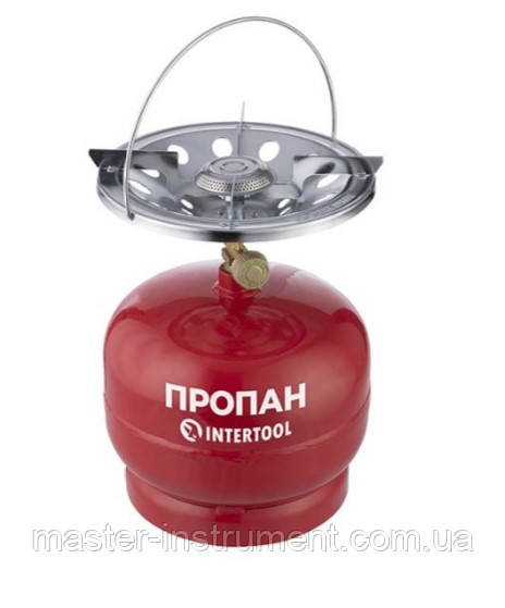 Комплект газовий кемпінговий 5 л INTERTOOL GS-0005