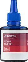 Штемпельна фарба (30 мл, синя) Axent 7301-02-A