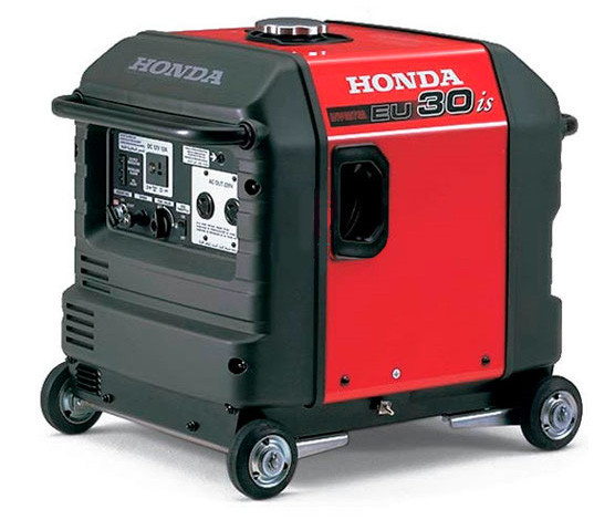 Однофазний бензиновий генератор Honda EU30IS (3 кВт), фото 1