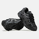 Кросівки чоловічі чорні зимові Asics Gel-Kahana 8 Black Grey Winter Fur (18721), фото 2