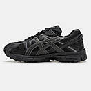 Кросівки чоловічі чорні зимові Asics Gel-Kahana 8 Black Grey Winter Fur (18721), фото 6