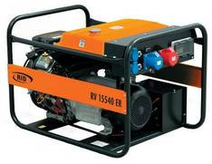 Трифазний бензиновий генератор RID RV 13540 ER (10 кВт), фото 1