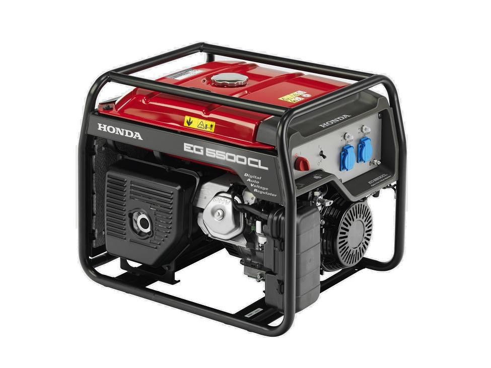 Однофазний бензиновий генератор HONDA EG5500CL (5,5 кВт), фото 1