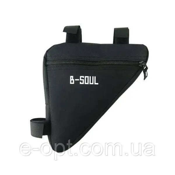 Велосумка під раму B-SOUL. Сумка трикутник для велосипеда. Бардачок для велосипеда.