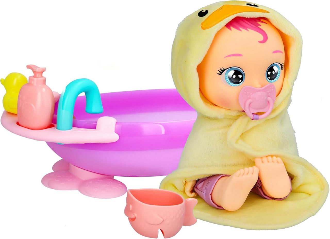 Інтерактівний пупс плакса край беби Cry Babies Newborn My First Bath Zoe