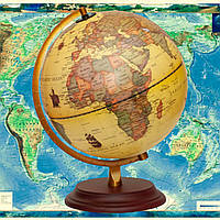 Глобус Світу сувенірний Gold, діаметром 20 см