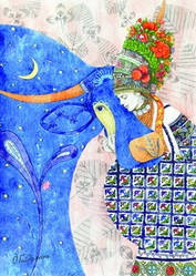 Серія із 7 листівок О.Гайдамаки "Тепло жіночих рук"