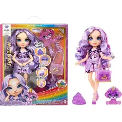 Лялька Рейнбоу Хай Вайолет Rainbow High Violet Slime Kit & Pet 120223