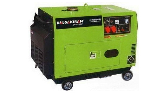 Однофазний дизельний генератор DALGAKIRAN DJ 4000 DG-ECS (4 кВт)