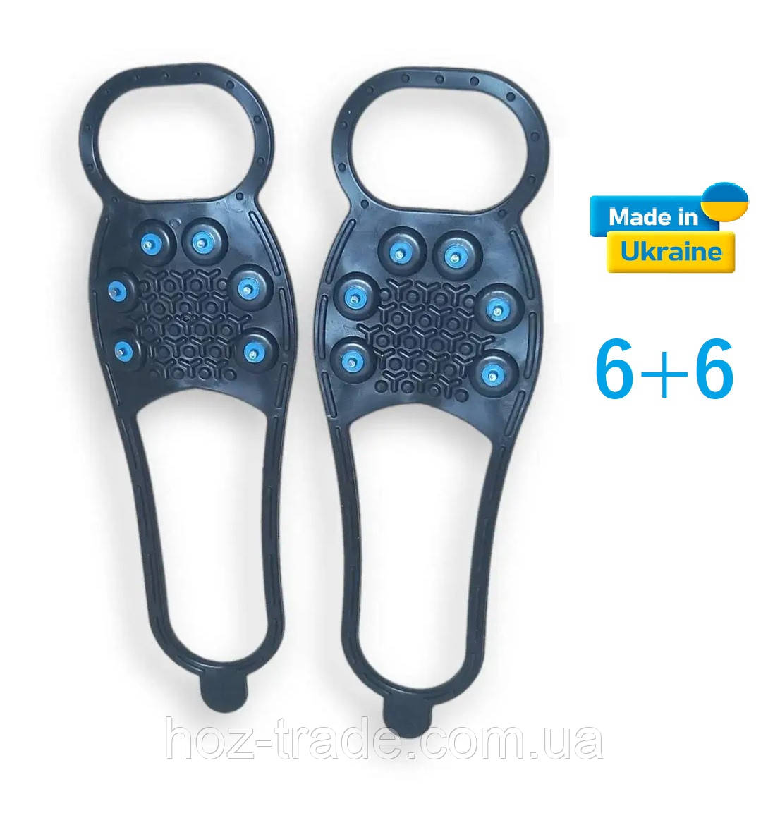 Льодоходи 6 шипів 38-50рр., фото 1