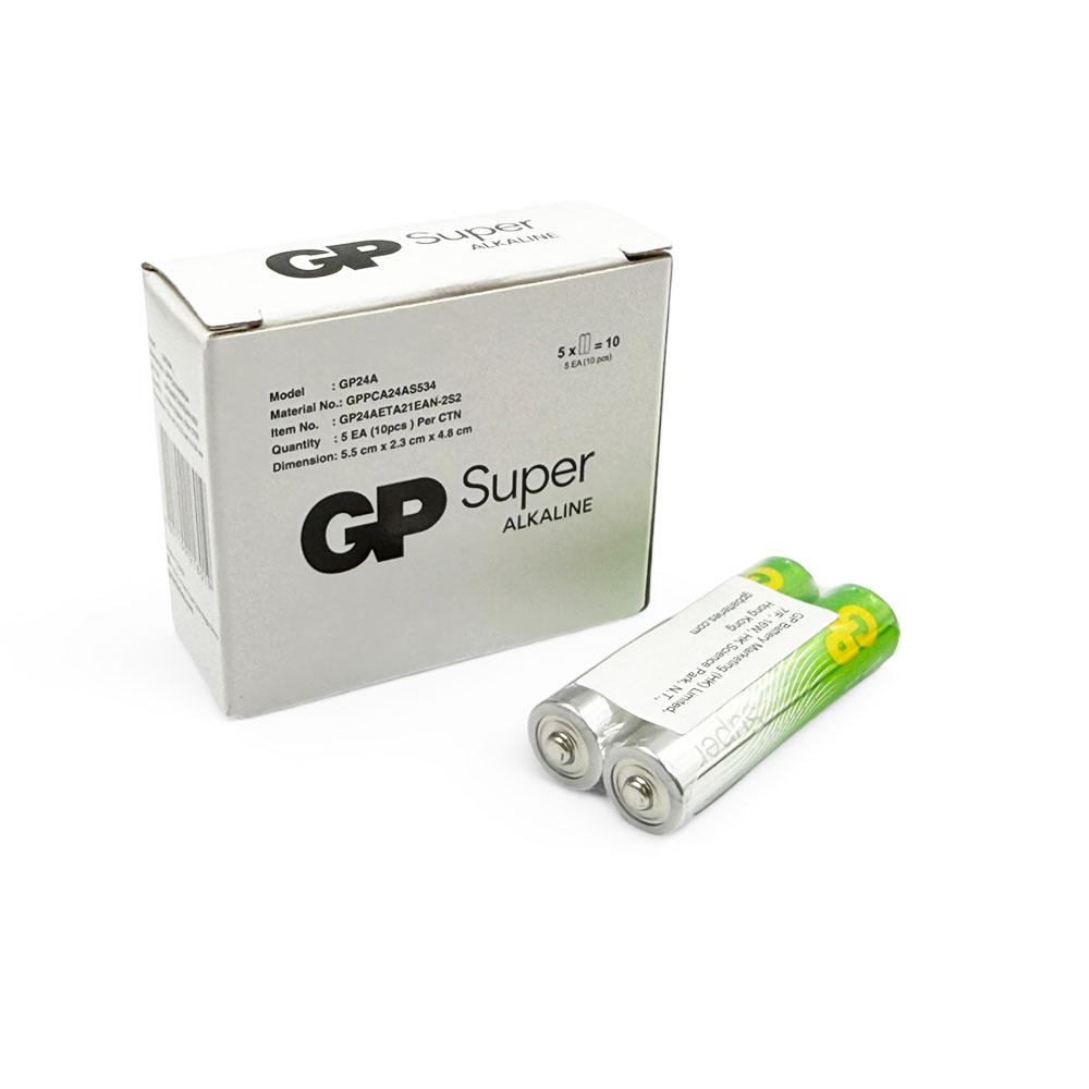 Батарейки AAA (LR03) GP Super Alkaline (1.5v) 10шт, фото 1