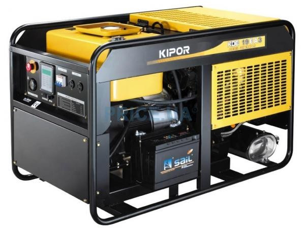 Трифазний дизельний генератор KIPOR819ЕAO3 (15,4 кВт), фото 1