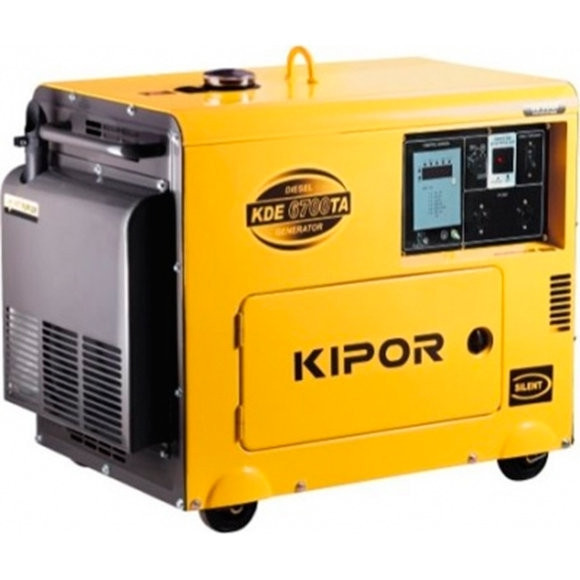 Однофазний дизельний генератор KIPOR KDA6700ТАО (5,5 кВт)