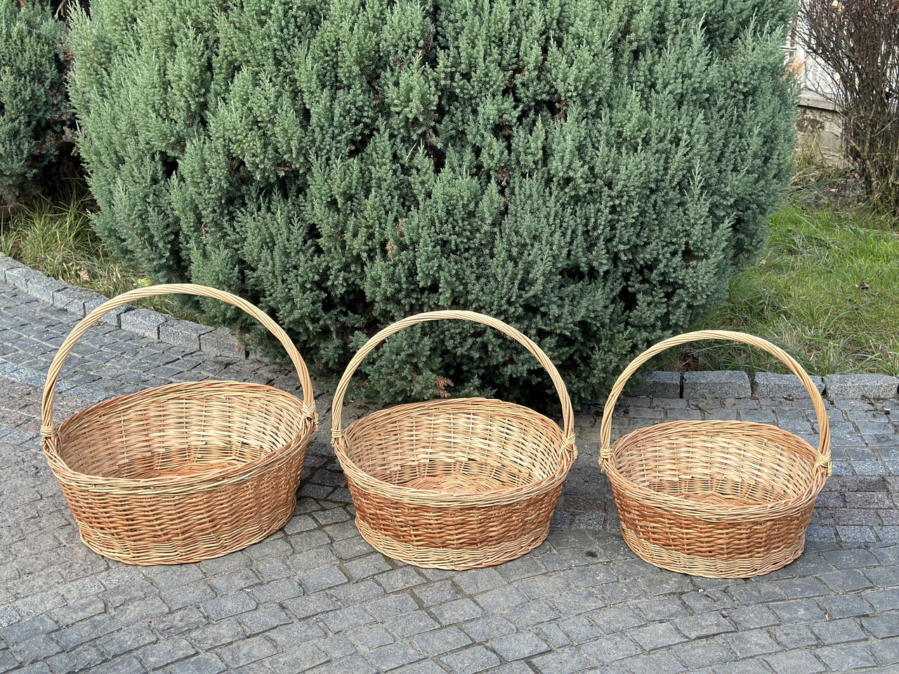 Корзинка квіткова  кругла «Гігант»-65, фото 1