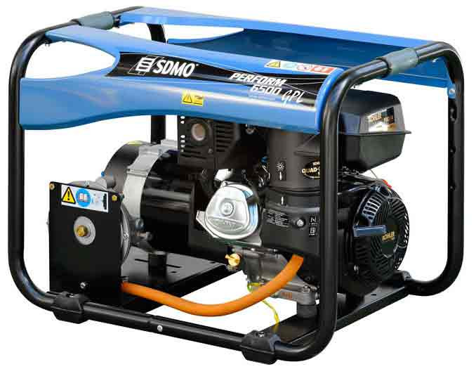 Однофазний газовий генератор SDMO Perform 6500 GAZ (5,5 кВт), фото 1