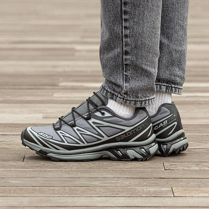 Зимові Чоловічі Кросівки Salomon XT-6 Advanced Gore-Tex Dark Grey / Саломон ХТ-6 Адванст Гор Текс Темно Сірі, фото 1