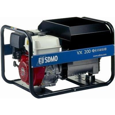 Трифазний бензиновий зварювальний генератор SDMO VX 220/7,5 H-S (7,5 кВа)