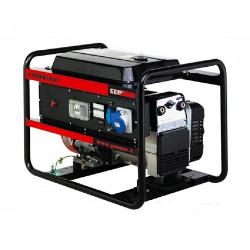 Трифазний бензиновий зварювальний генератор Genmac Combiflash 221RE (6,5 кВа), фото 1
