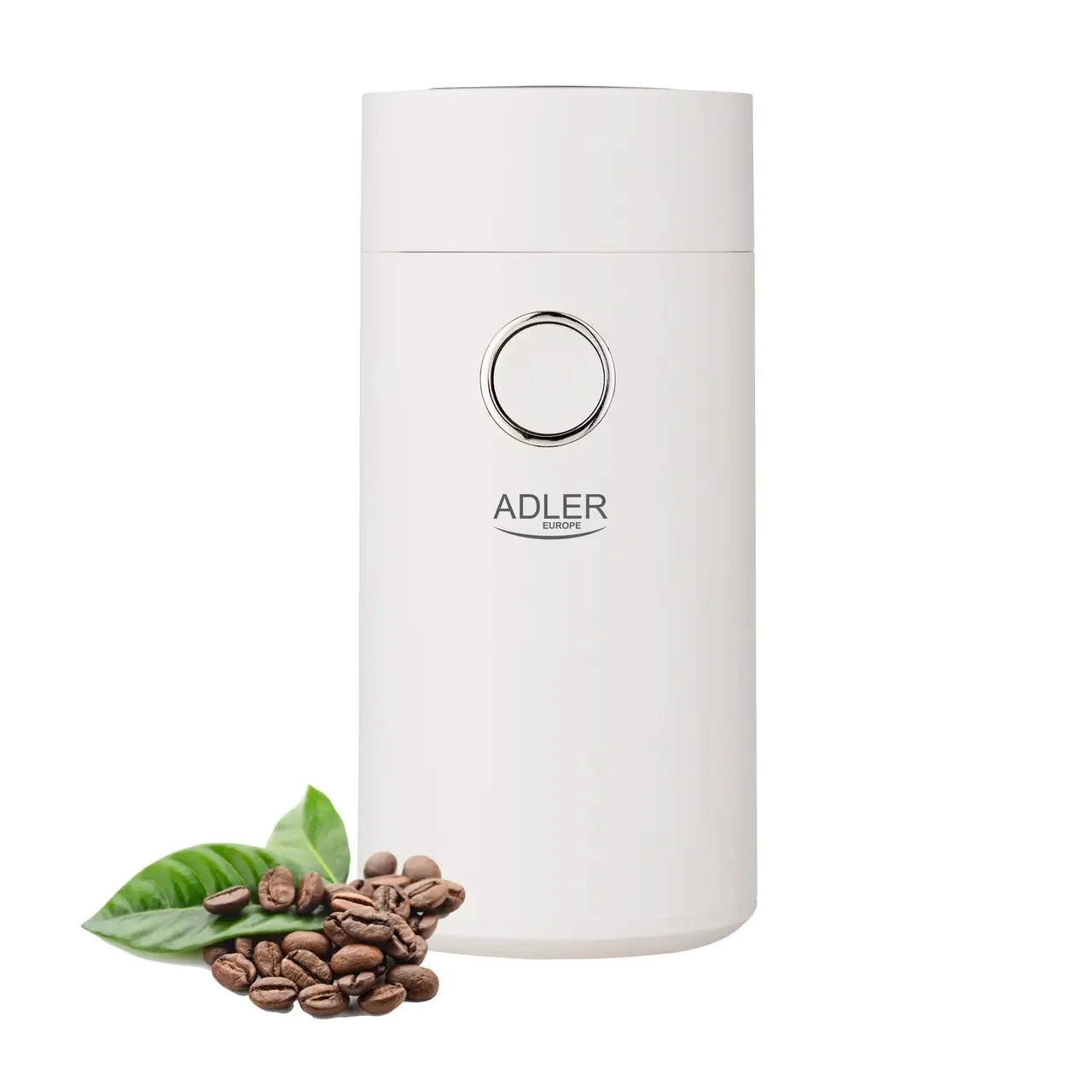 Кавомолка Adler AD 4446 white silver