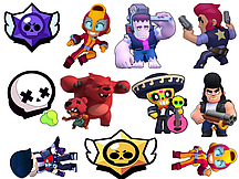 Вафельна картинка Бравл Старс №4