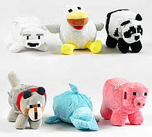 М`яка іграшка M 16892висота 18 см, присоска, Блочний світ