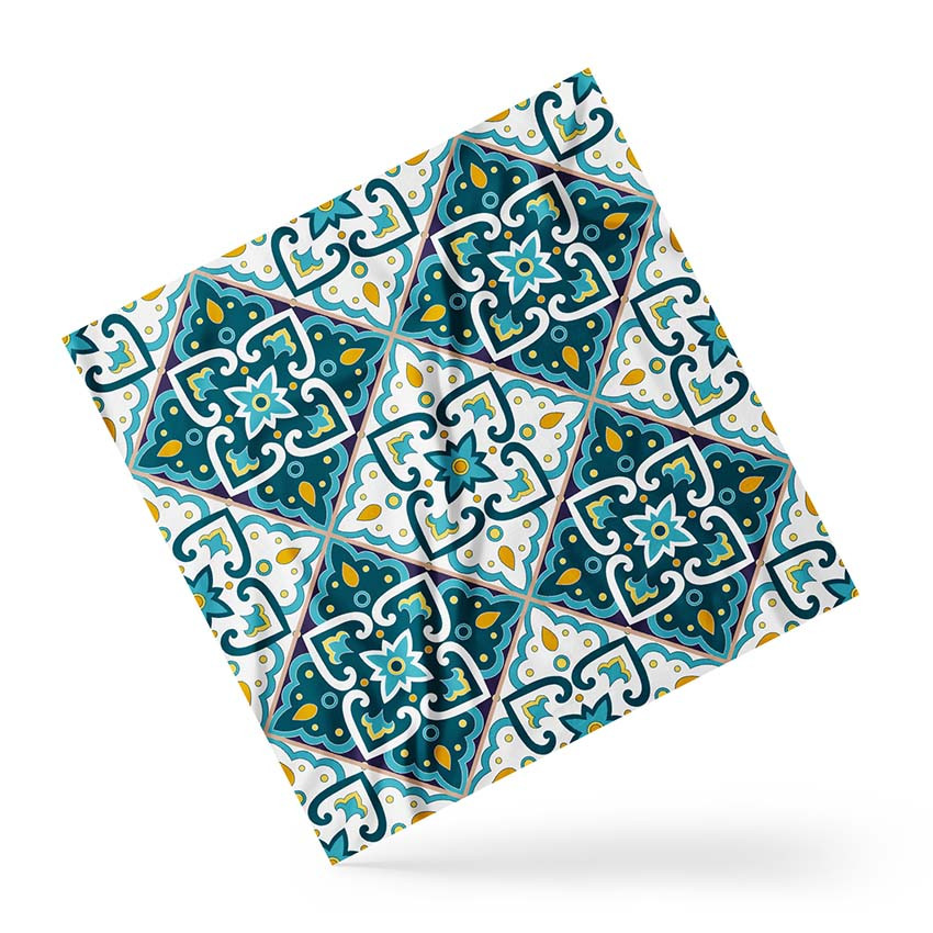 Хустка на голову і шию «Азулежу. Azulejo»